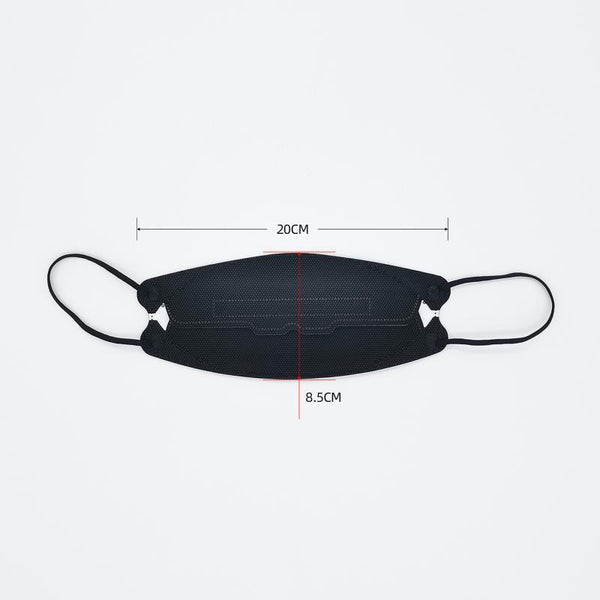 We Air 3D Leaf Protective Mask (black) *Please pick quantity when ordering